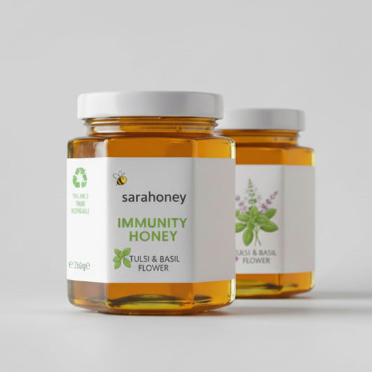 pure premium tulsi honey 600gm